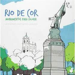 Rio de cor: Monumentos Para Colorir