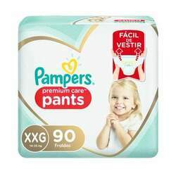 Fralda Pampers Premium Care Pants Xxg 90 Unidades