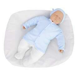 Conjunto para Bebê Tilly Baby Macacão Casaco Touca Azul Bebê