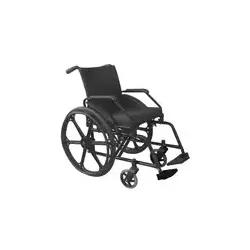 Cadeira de Rodas Active Aro Nylon Pneu Maciço 120kg DUNE