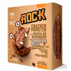Cracker Monster com Pasta de Amendoim 55g - ROCK