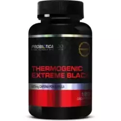 Thermogenic Extreme Black - 120 Cápsulas - Probiótica