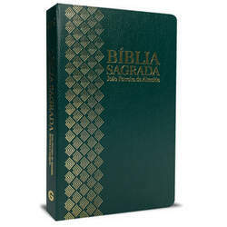 Bíblia - Letra Grande - RC - Semi-Luxo (Verde)