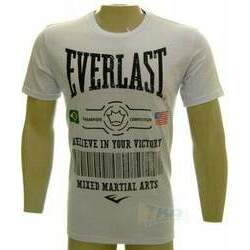 Camiseta Everlast silk training bco