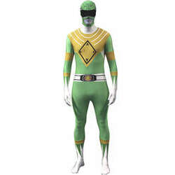 Fato de Power Ranger Verde Morphsuit