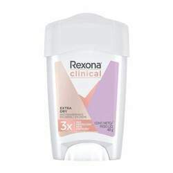 Desodorante Antitranspirante Stick Rexona Clinical Extra Dry 48g