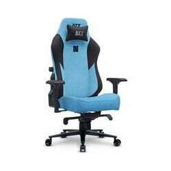 Cadeira Gamer DT3 Nero, Até 140kg, Com Almofada, Reclinável, Descanso de Braço 4D, Preto e Azul - 13548-1