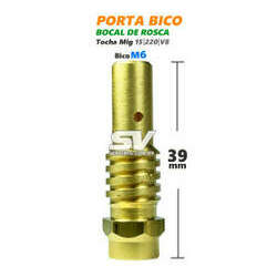 Porta Bico para Bocal de Rosca - Tocha Mig 15-220-V8