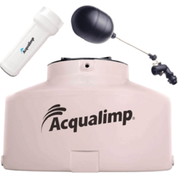 Caixa d'Água com Bóia e Filtro Água Limpa - ACQUALIMP 500 Litros