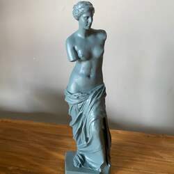 Estátua Decorativa Deusa Grega Mulher