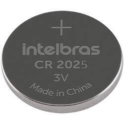Bateria Não Recarregável de Lítio Tipo Botão 3 Volts CR2025 160mAh 20 x 2,5 mm - 4860001 - INTELBRAS