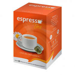 Cápsulas de Chá Espresso Tea Camomila - Compatíveis com Nespresso - 10 un