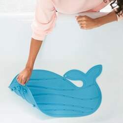 Tapete de Banho Antiderrapante Baleia Moby Azul - Skip Hop