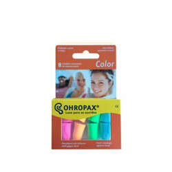Ohropax Color Tampões Auriculares Espuma 8un