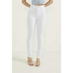 Calça Jeans Feminina Skinny Hot pants-Black and White - DZ20289 B