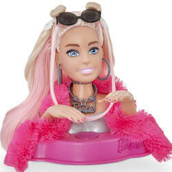 Boneca Barbie Busto Head Extra Fala 12 Frases