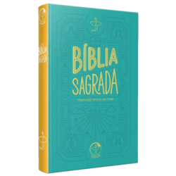 Bíblia Sagrada Tradução Oficial da CNBB 6ª edição - Verde - Jovem