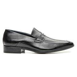 Sapato Loafer Masculino Preto Solado de Borracha