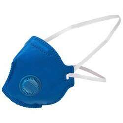Respirador Semifacial Azul Pff2 Com Valvula Ca43742