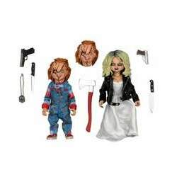 Ultimate Chucky & Tiffany - 8'' Scale Clothed Figure - Bride of Chucky - NECA