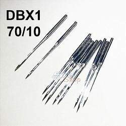 10 Agulhas DBX1 70/10 para Máquinas de Costura e Bordado Industrial