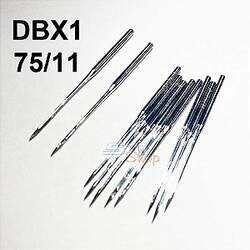 10 Agulhas DBX1 75/11 para Máquinas de Costura e Bordado Industrial