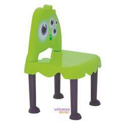 Cadeira Tramontina Infantil Monster em Polipropileno - Verde