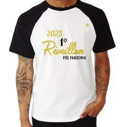 Camiseta Raglan 2023 1º Réveillon Pós Pandemia