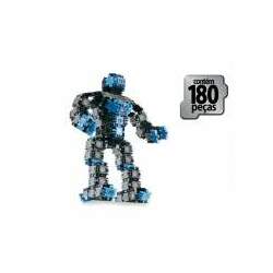 Robo de montar Clic & Lig The Robots Megabot 160 Peças Plasbrink