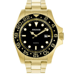 Relógio Masculino Magnum Dourado MA32934U