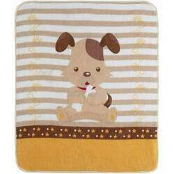 Cobertor para Berço Baby Soft Super Macio Dog