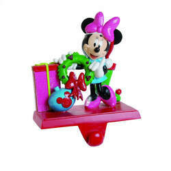 Suporte Natalino para Panos e Toalhas Minnie Mouse - Enfeites de Natal Disney