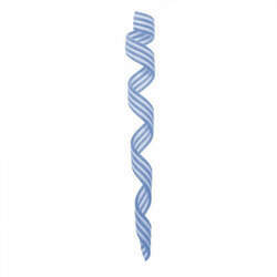 Enfeite de Natal Linha Candy Espiral Doce Azul 30cm