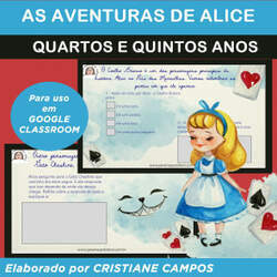 As Aventuras de Alice - para Google Classroom