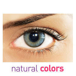 Lentes de contato Solflex Natural Colors - Miopia / Hipermetropia com grau