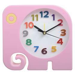 Relógio De Mesa Quarto Infantil Decorativo Elefante RE-05 E