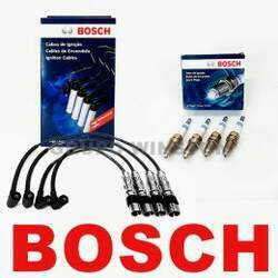 Kit Cabos E Velas Bosch Fox 1 0 1 6 Gol Polo 1 6 8v Gasolina F00099C125 F000KE0P26 consulte a aplicação