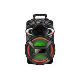 Caixa de Som Amvox Gladiador SFM Bluetooth e MP3 Amplificada 850W ACA800 Preta Bivolt