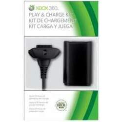 Kit Play & Charge (Bateria Recarregável Cabo USB) - Xbox 360
