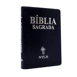 Bíblia Sagrada Ntlh Pequena Luxo Azul