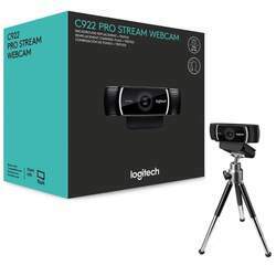 Webcam Logitech C922 Pro Stream Full Hd 1080p 15mp 30fps - 960-001087