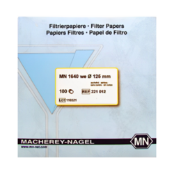 Papel Filtro Quantitativo 640 DD 110 mm / diam - 100 und /cx Macherey-Nagel (MN)