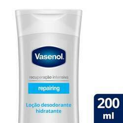 Loção Desodorante Hidratante Vasenol Recuperação Intensiva Repairing 200ml