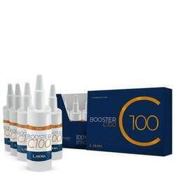 Booster C 100 5 Ampolas Vitamina C 100% Poder Ozônio Lakma