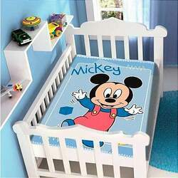Cobertor Raschel Plus Disney Baby - Mickey II - Jolitex
