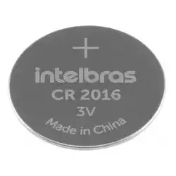 Bateria de Lítio CR2016 3V - 1 unidade - Intelbras