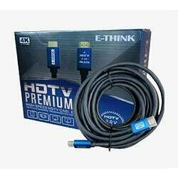 Cabo HDMI 2 0 4K UltraHD blindado 19 pinos - E-tink 2 metros