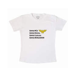 Camiseta Adulta - Super Mãe