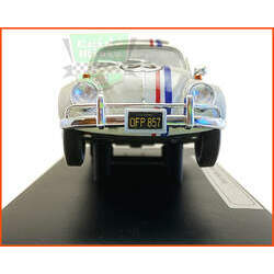 Fusca Herbie 1963 Empinando Cena do filme Customizado - Escala 1/24