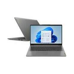 Notebook Lenovo, Intel Core? i3 1115G4, 8GB, 256GB SSD, Tela de 15,6, Cinza, IdeaPad 3i - 82MD0010BR